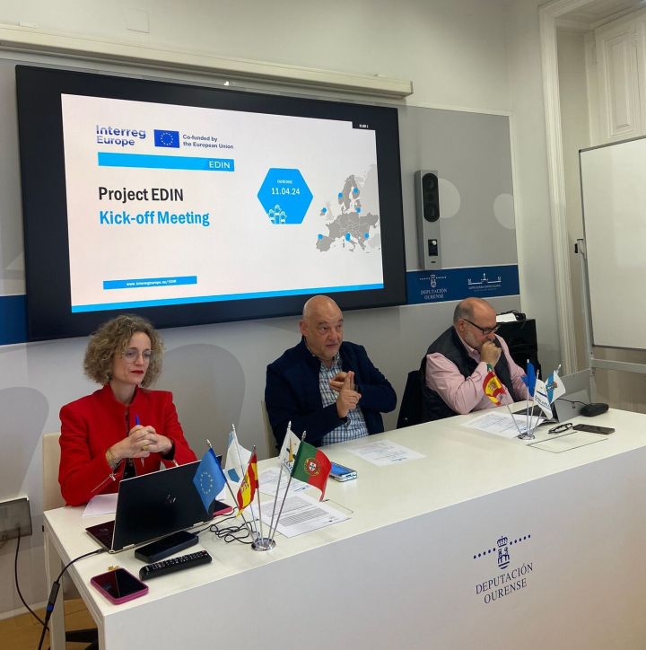 El Eixo Atlántico reúne en Ourense a responsables locales y regionales de 9 países europeos para desarrollar una propuesta para la Comisión Europea sobre nómada digitales