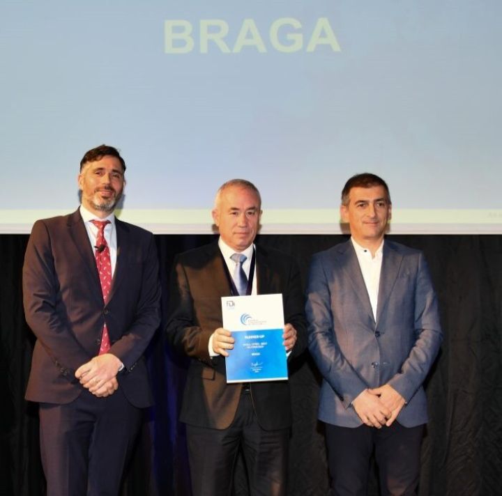 Braga recebe galardão na European Cities and Regions of the Future 2024 Awards Ceremony