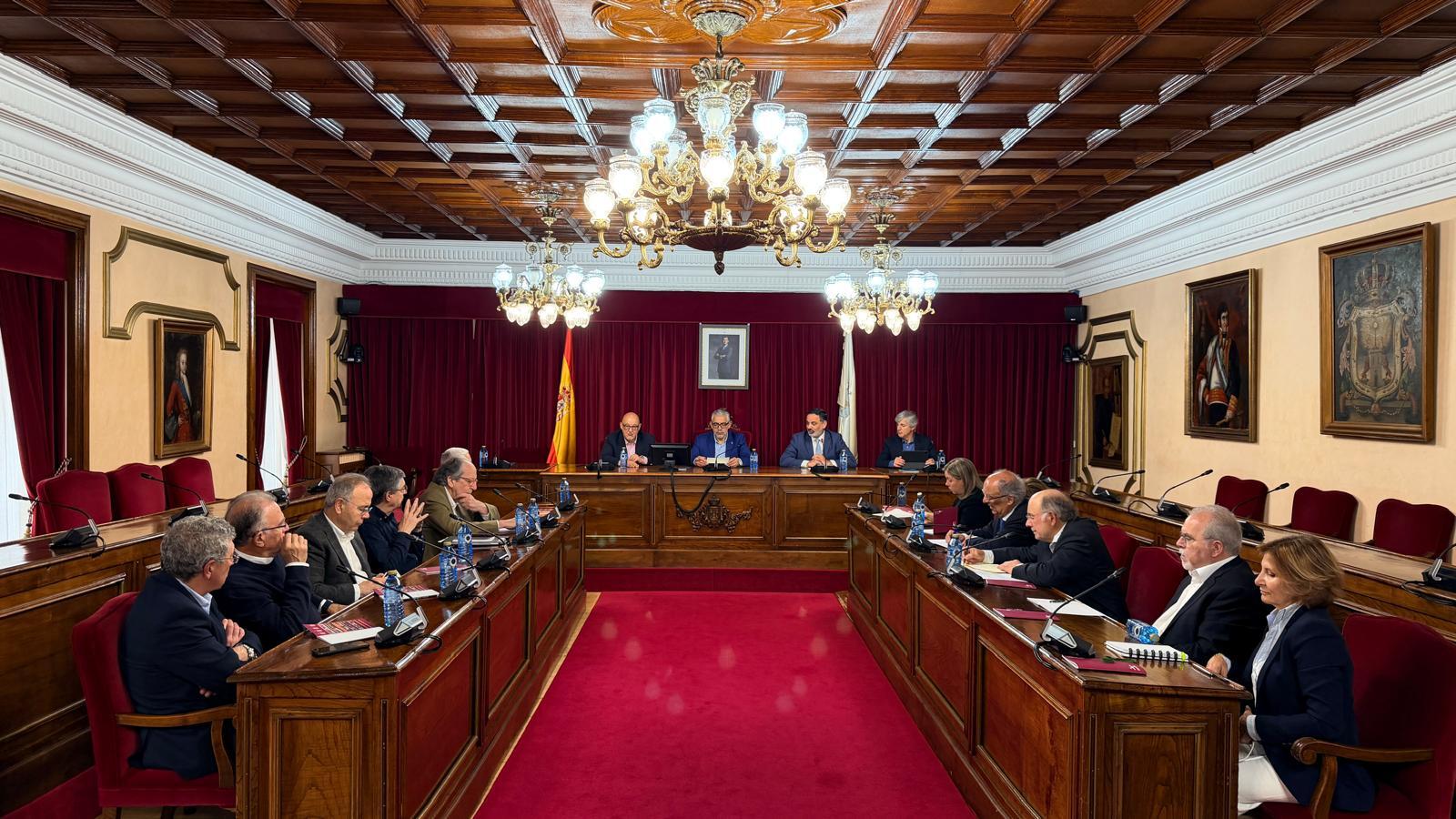 El Consello Estratéxico do Eixo Atlántico se reúne en Lugo con líderes políticos y expertos para impulsar la resiliencia de los municipios frente a las crisis globales