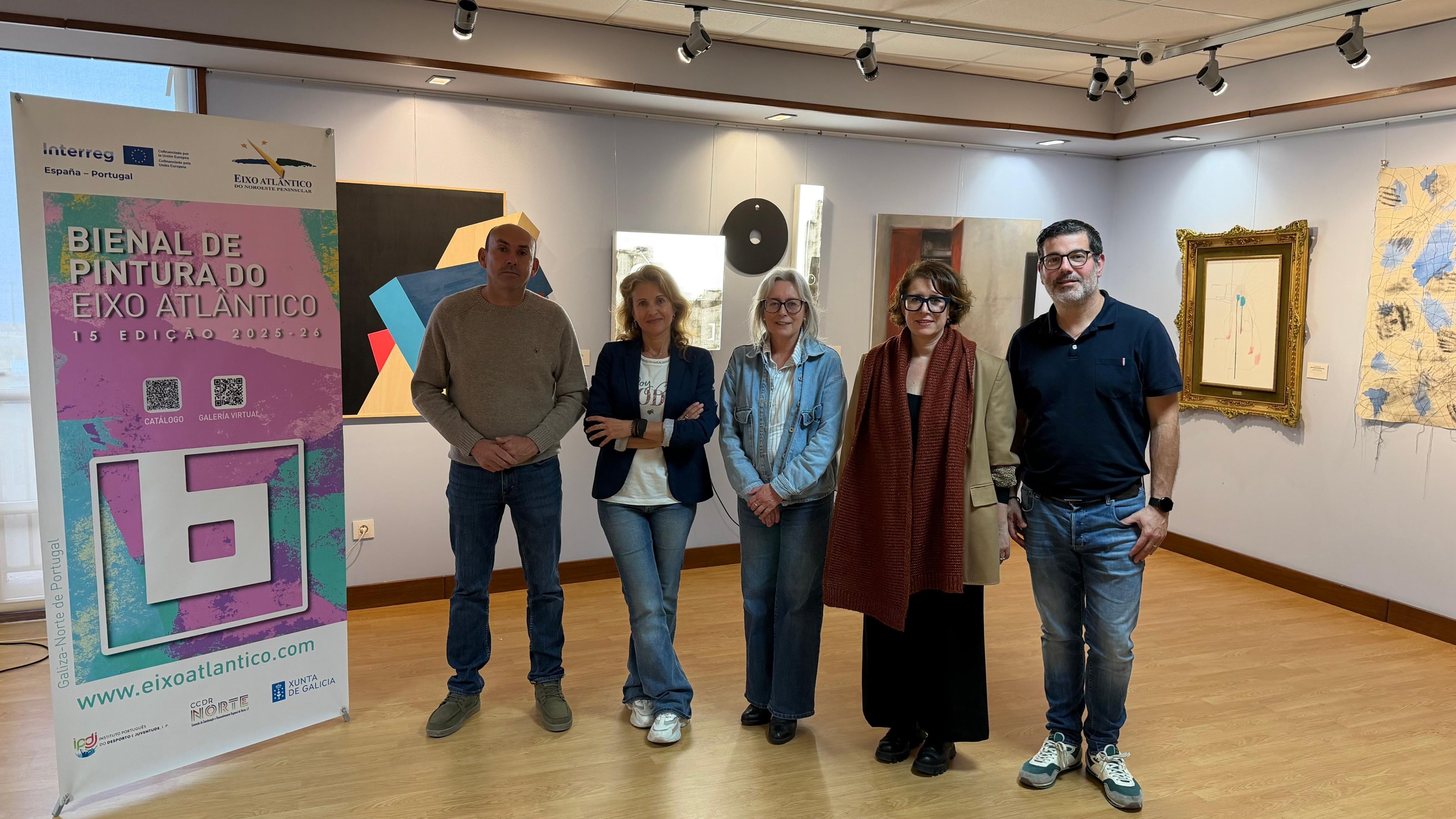 La Bienal de Pintura del Eixo Atlántico llega a Ribeira
