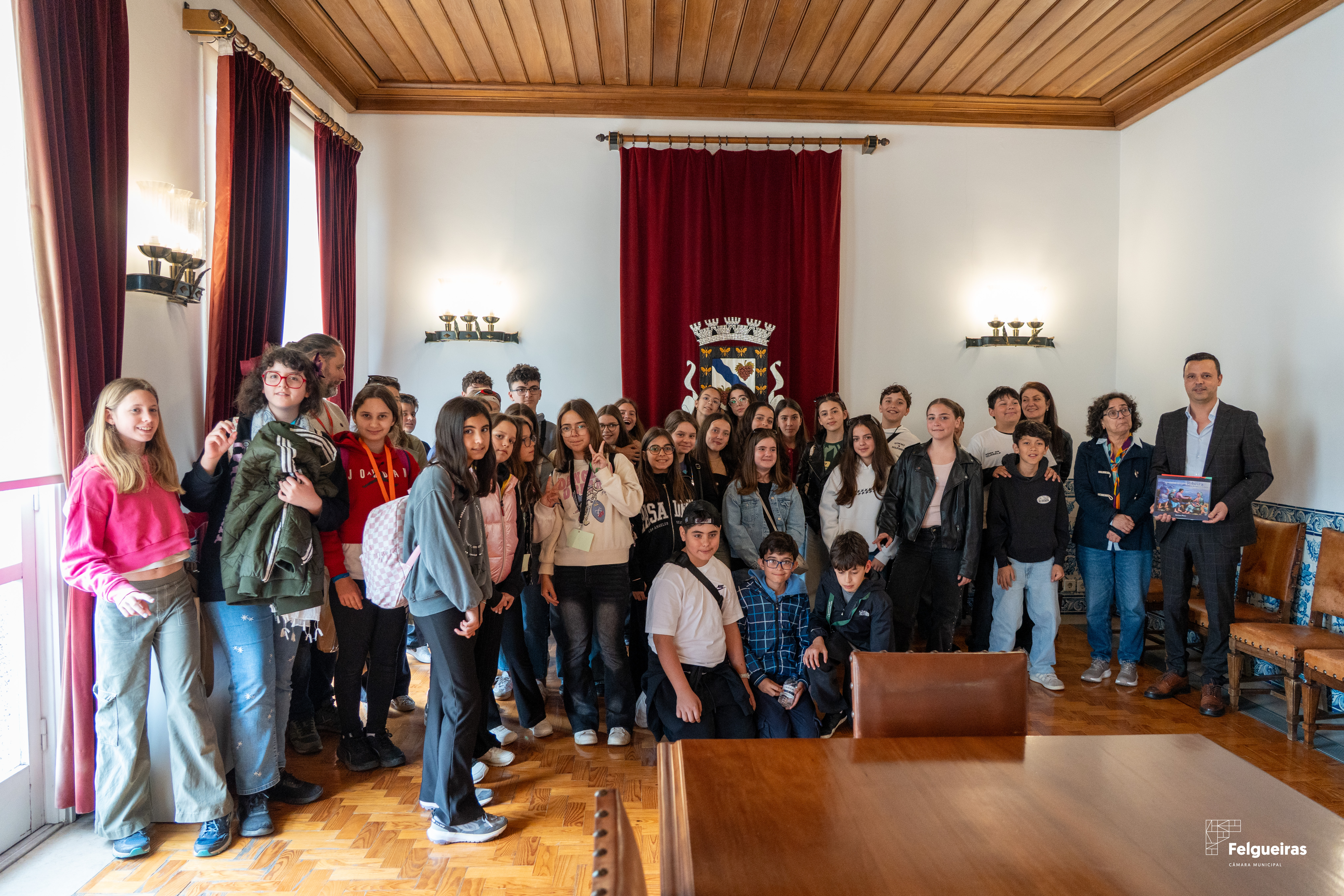 Felgueiras acolle ao alumnado de Ribeira nos V Intercambios Escolares do Eixo Atlántico