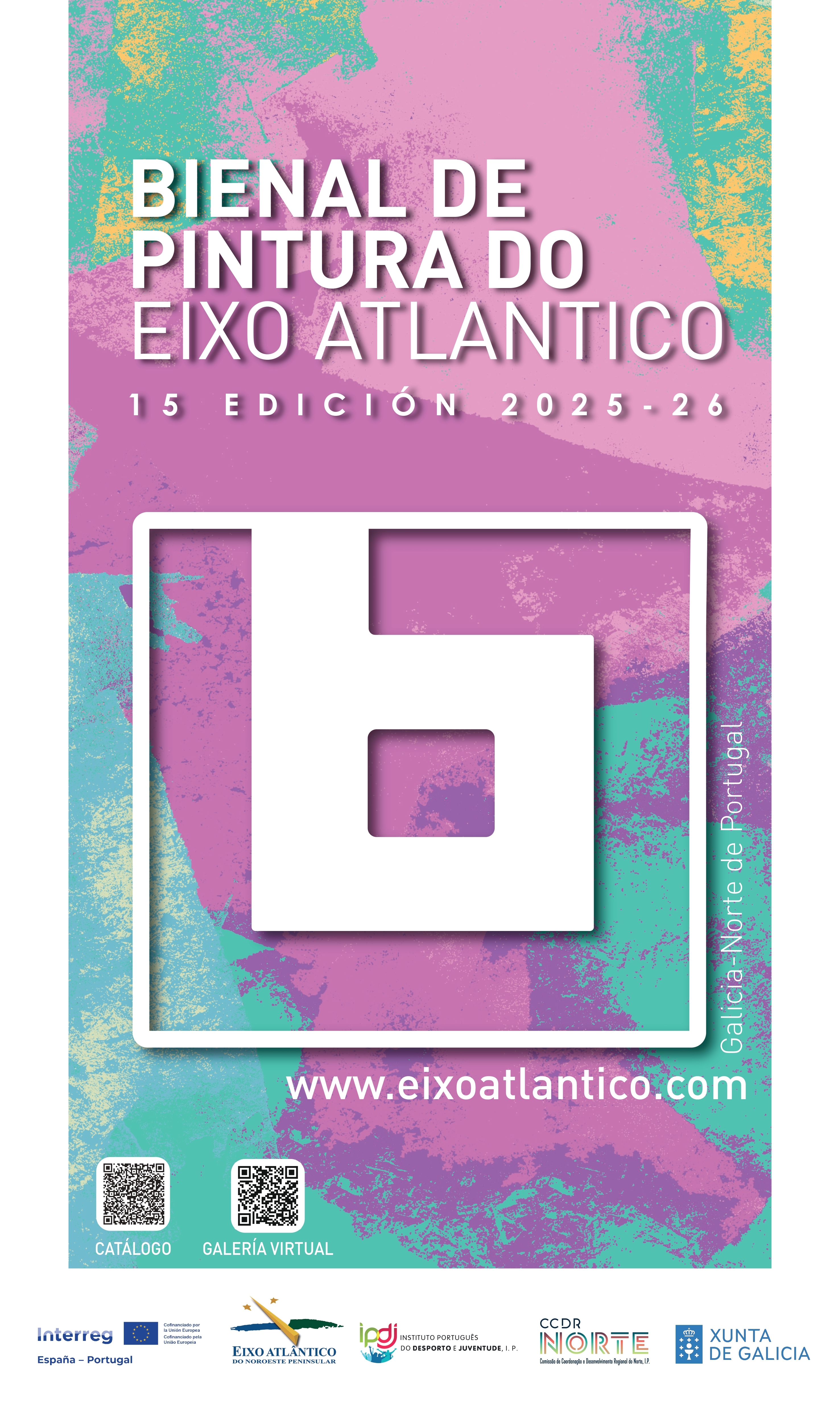 A XV Bienal de Pintura do Eixo Atlántico chega a Monforte de Lemos no mes de setembro