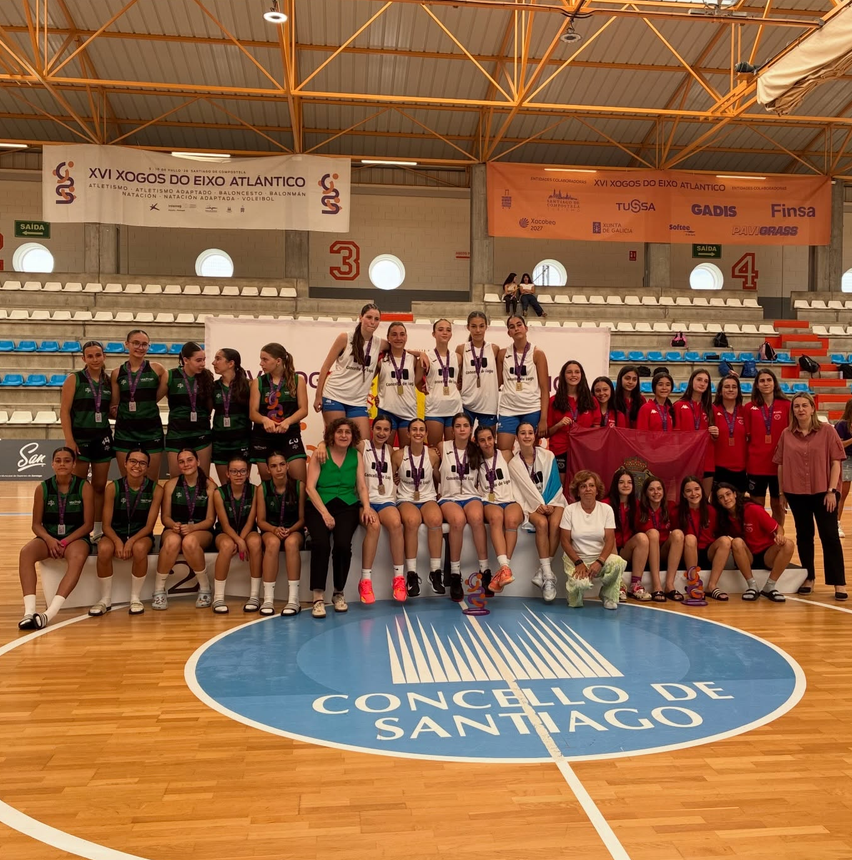 Finalizan en Santiago los XVI Xogos do Eixo Atlántico tras una semana de deporte, convivencia e intercambio cultural