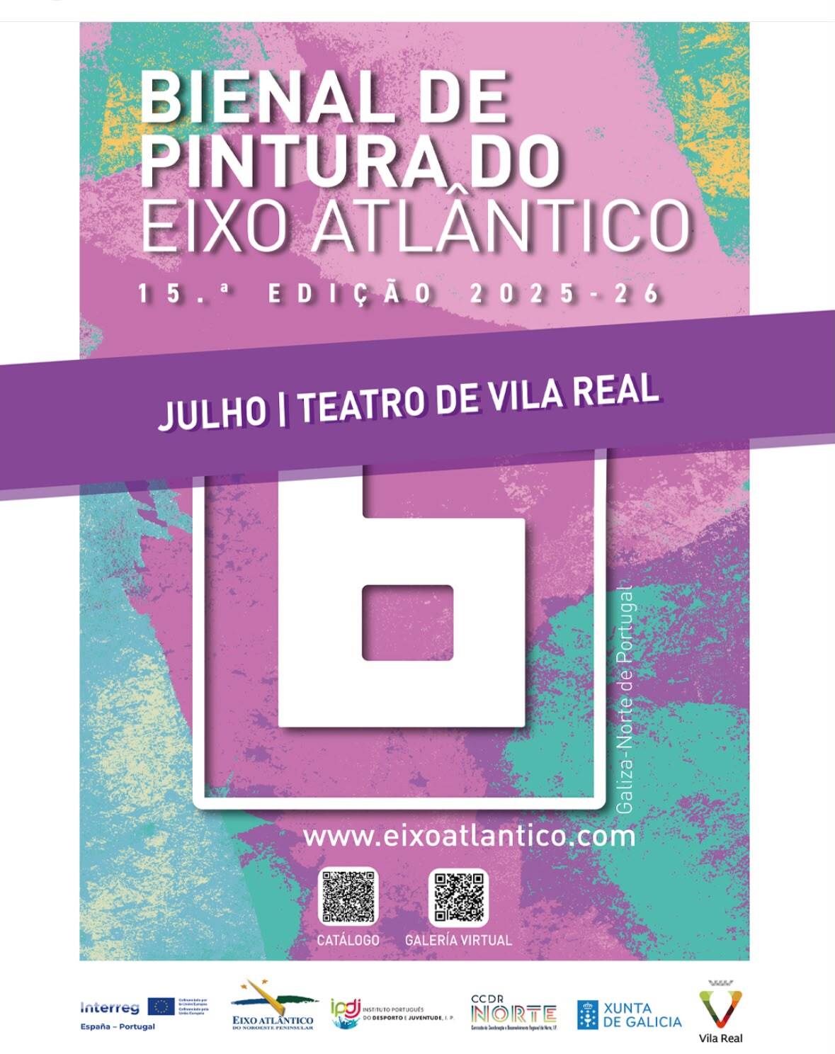 A XV Bienal de Pintura do Eixo Atlântico chega a Vila Real