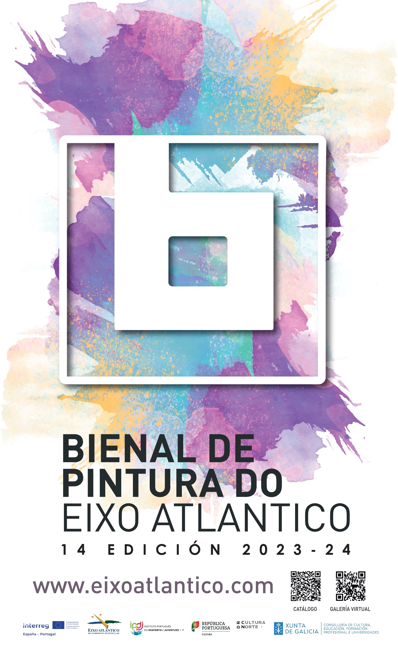 cartel bienal de pintura
