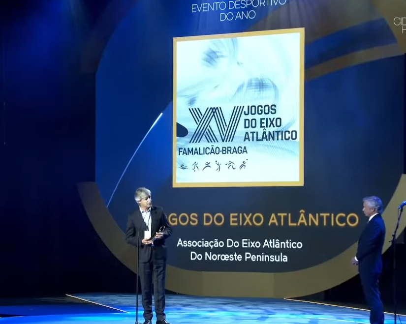 XV Xogos do Eixo Atlántico distinguidos como “Evento Deportivo do Ano” na X Gala do Deporte de Famalicão