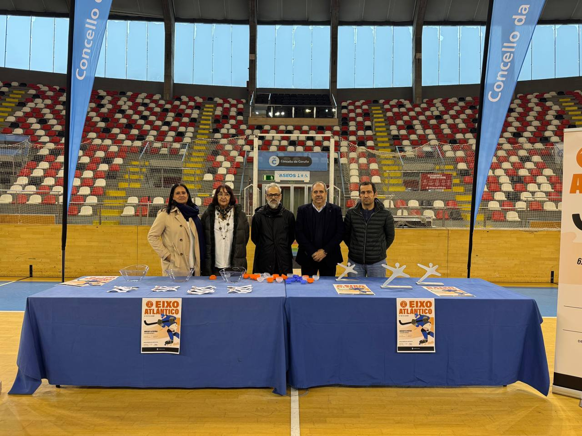 A Coruña acogerá los días 6 y 7 de diciembre una nueva edición del Torneo do Eixo Atlántico de hockey sobre patines