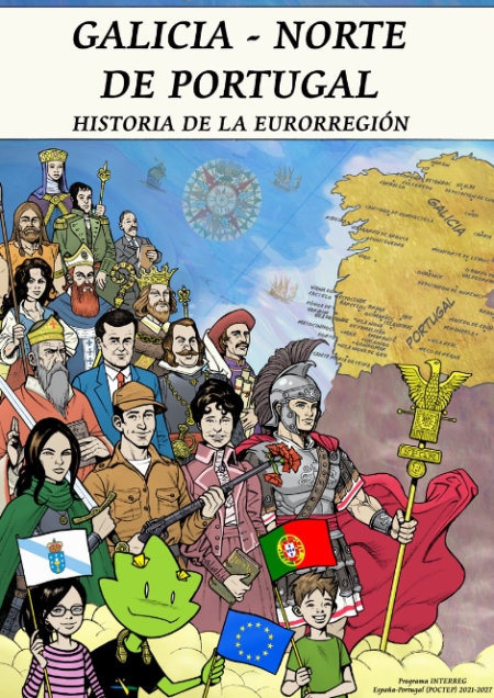 Cómic: Galicia - Norte de Portugal, Historia de la Eurorregión