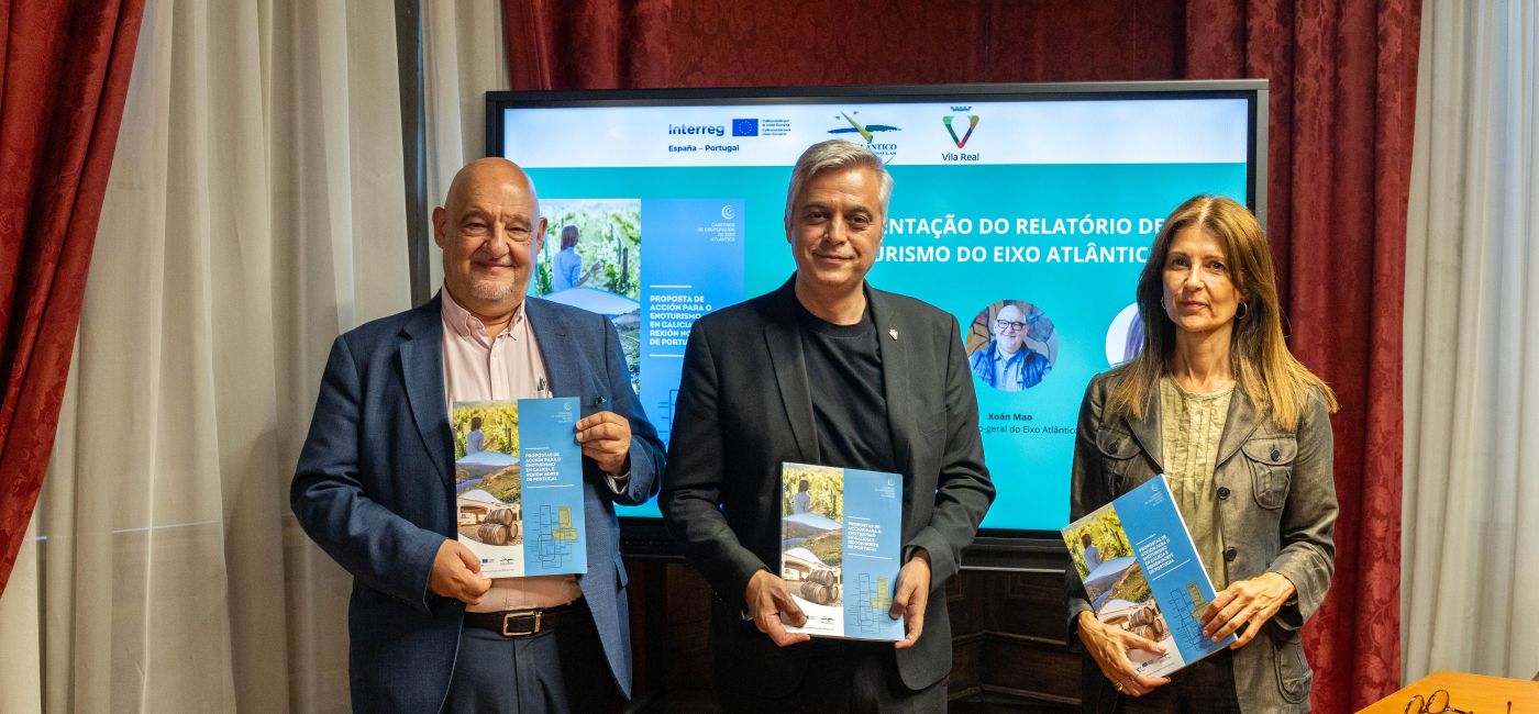 O Eixo Atlântico promove um novo enoturismo entre a Galiza e o Norte de Portugal