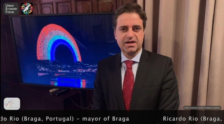 El alcalde de Braga, una de las “Voces de Solidaridad” de la ONU