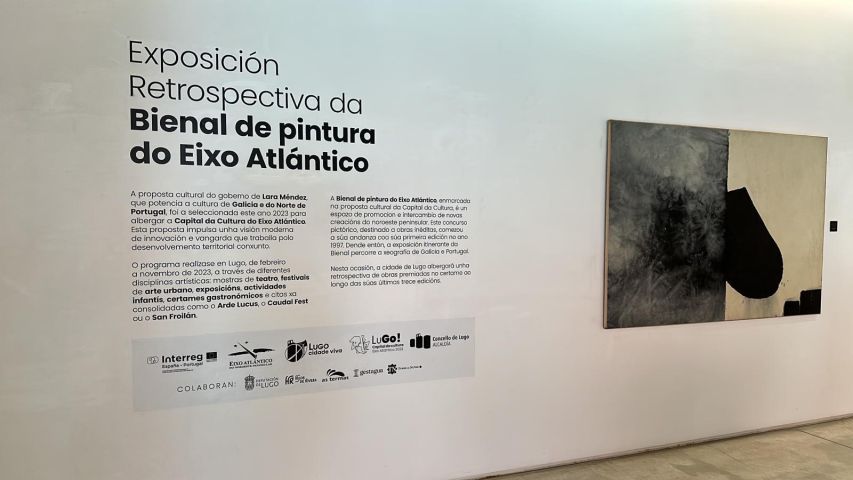 104 artistas de Galicia y Portugal presentaron su obra al certamen Bienal de Pintura del Eixo Altántico que acogerá Lugo a finales de año