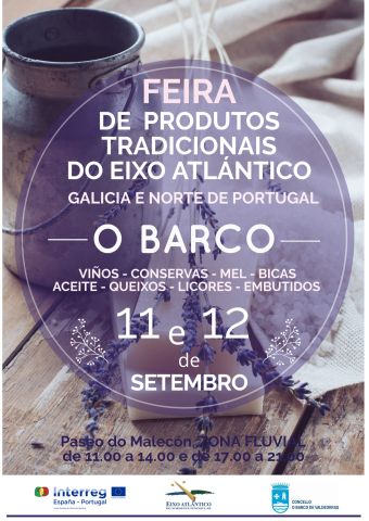El Eixo Atlántico y o Barco de Valdeorras celebran la Feria de Productos Tradicionales este fin de semana