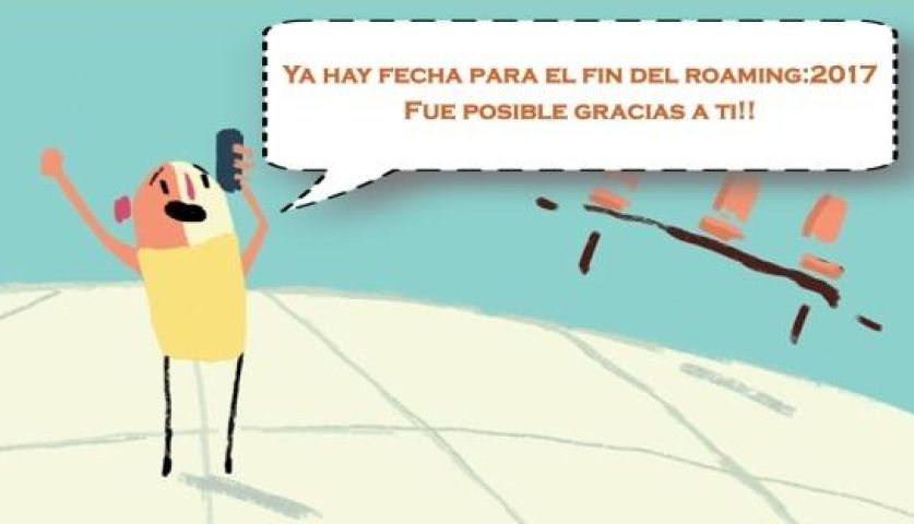 El roaming será historia en junio de 2017