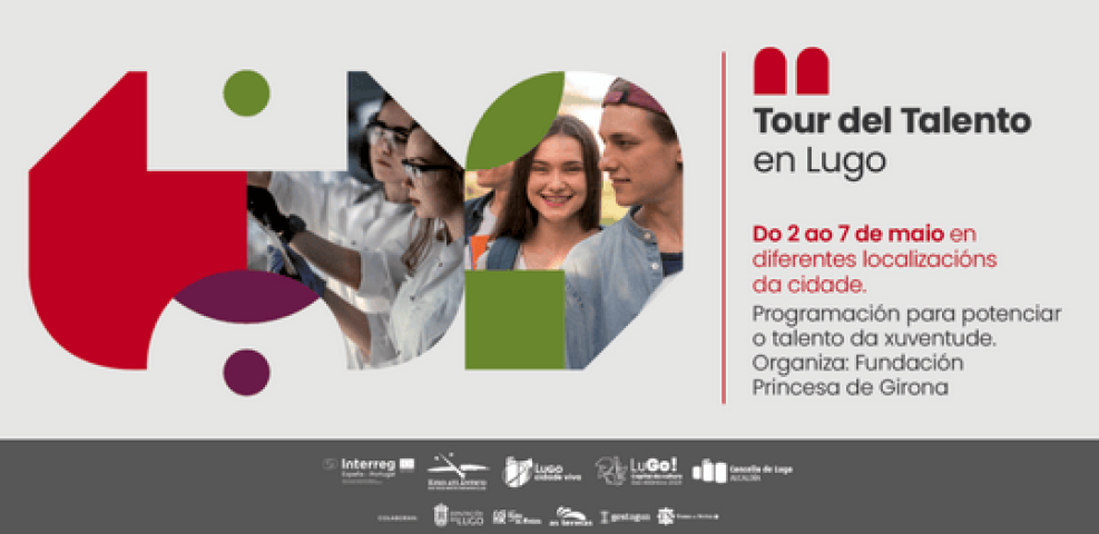 O Tour do Talento arranca en Lugo con exposicións, mesas redondas, visitas guiadas e obradoiros dirixidos á xuventude lucense