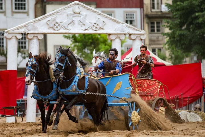 Braga Romana arranca con 3000 niños en el “Ludi Florei”