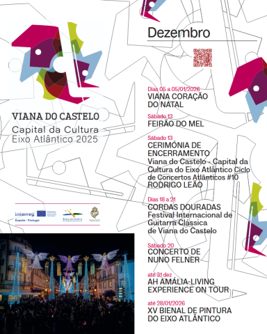 Viana do Castelo cierra 2025 con una agenda cultural de diciembre repleta de eventos