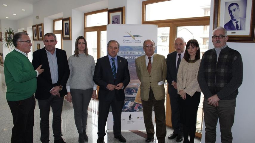 La provincia de Lugo y el Eixo Atlántico reclaman implicación de la Xunta con el puerto seco de Monforte