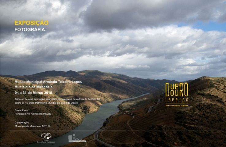 Exposição fotográfica "Rota do Património Mundial do Douro/Duero", em Mirandela