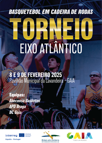 1.º Torneio de Basquetebol em Cadeira de Rodas do Eixo Atlântico