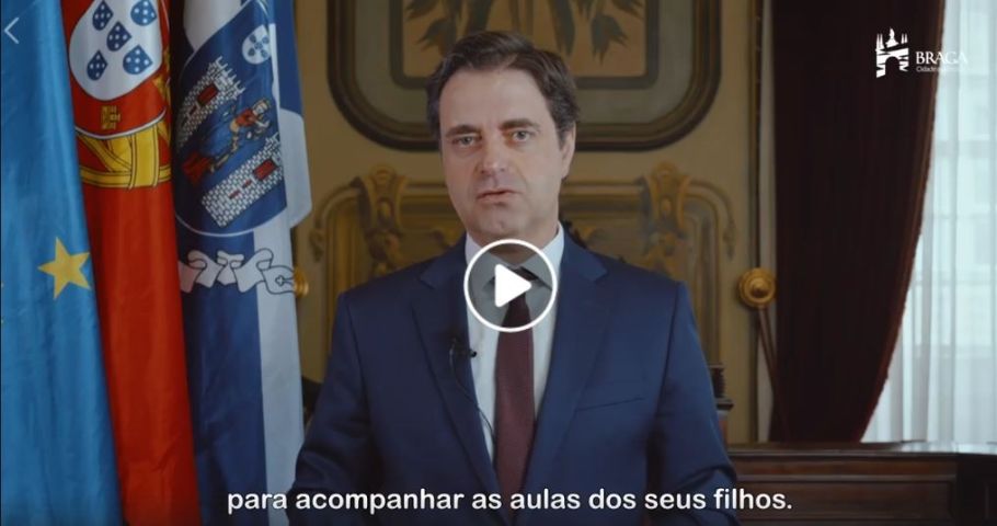 O alcalde de Braga apela á responsabilidade nesta fase de desconfinamento