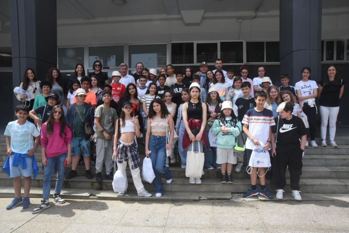 Estudantes de Braga participan nun intercambio en Ribeira promovido polo Eixo Atlántico