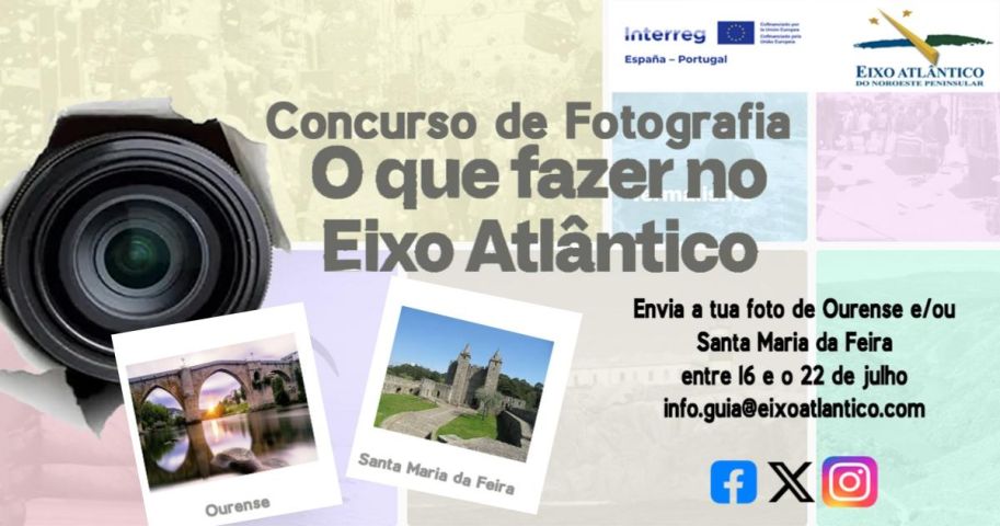 Começa a segunda edição do Concurso Fotográfico do Guia Turístico do Eixo Atlântico