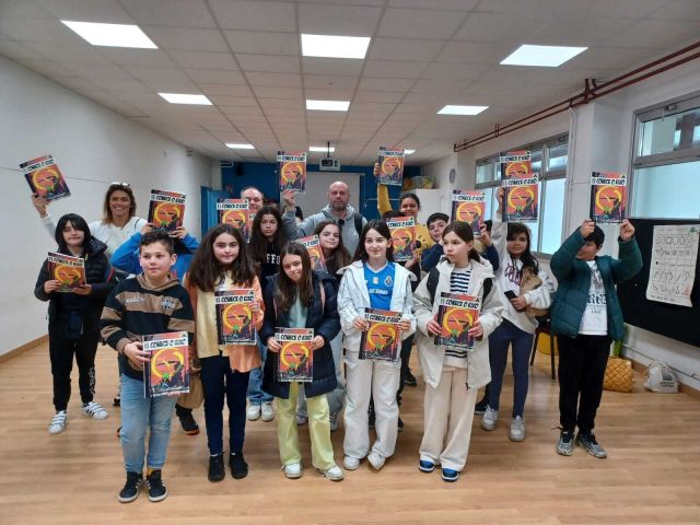 El alumnado de Santiago de Compostela y de Santa María da Feira intercambian experiencias dentro del programa "Vivir en los municipios del Eixo Atlántico"