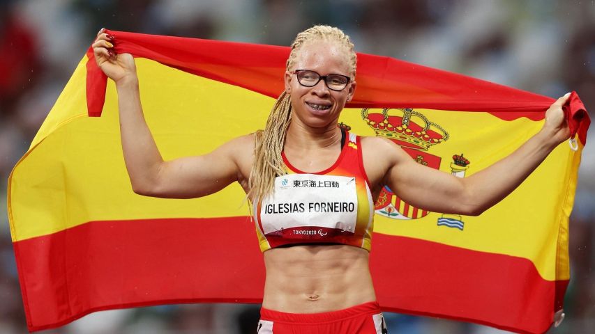 Adiaratou Iglesias, campeona paralímpica: "Hay que ir probando diferentes técnicas y adaptarse a cada tipo de discapacidad"