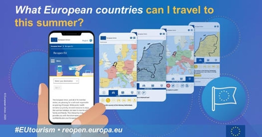 La Comisión pone en marcha un sitio web para reanudar de manera segura el turismo en la UE