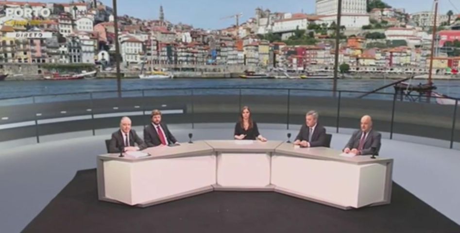 Eixo Atlântico no debate televisivo no Porto Canal