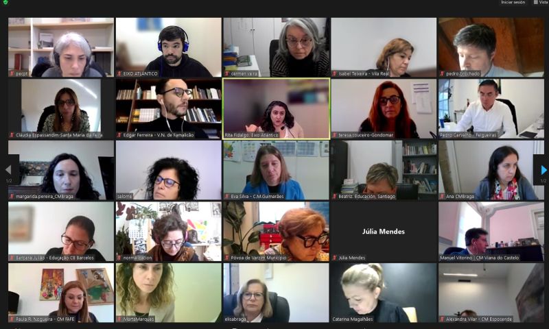 O Grupo Temático de Educación e Cultura do Eixo Atlántico avanza na organización de eventos até 2026