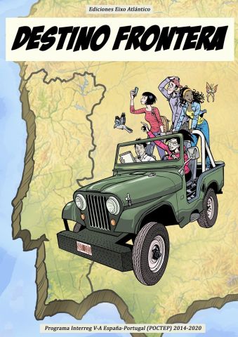 El comic “Destino Frontera”, presenta los principales atractivos de la frontera entre España y Portugal