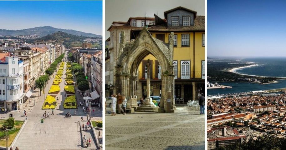 As cidades de Braga, Guimarães e Viana do Castelo figuran entre os 18 candidatos a destinos nacionais ideais para vacacións en familia