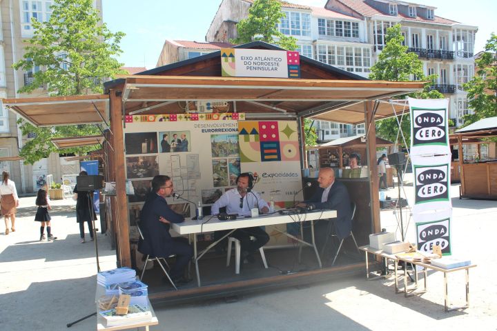 Onda Cero se hace eco de la feria de Expocidades de Ferrol