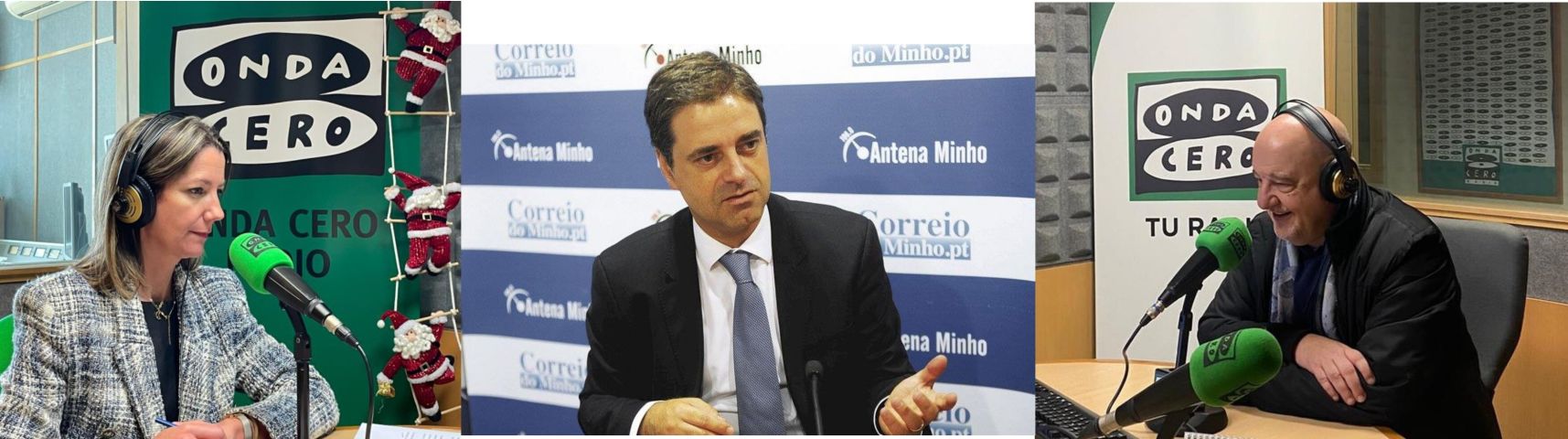 O Eixo Atlántico fai balance, en Onda Cero Galicia e Antena Minho, da presidencia de Ricardo Rio e Lara Méndez e das súas actividades de 2023