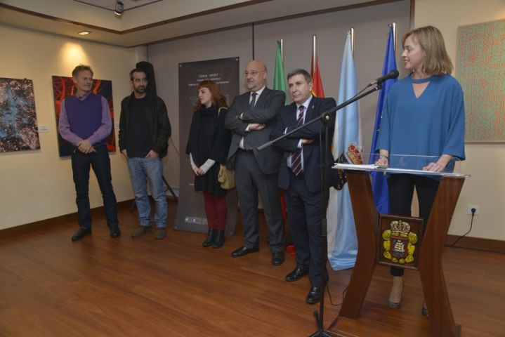 Riveira inaugura el recorrido de la Bienal de Pintura