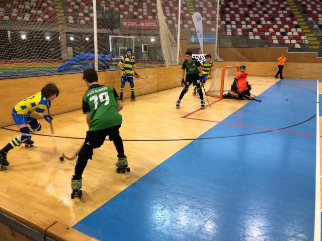 El Valongo escenifica el potencial luso en el Torneo de hockey del Eixo Atlántico