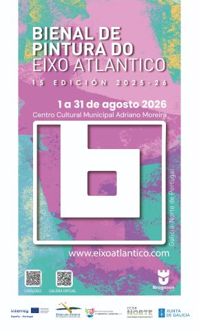 La XV Bienal de Pintura do Eixo Atlántico llega a Bragança