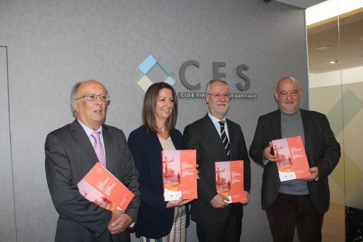 El Eixo Atlántico presenta el segundo Informe Socioeconómico en el Club Financiero de Santiago