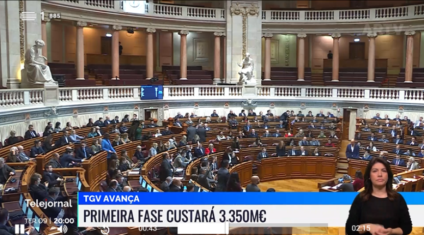 Alta velocidade: Aprovado concurso público para o TGV