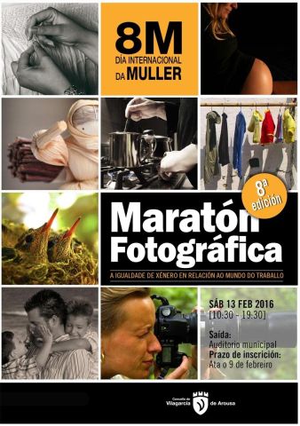 VIII Maratón Fotográfico pola igualdade, en Vilagarcía