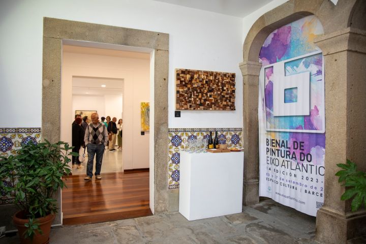 La Bienal de Pintura del Eixo Atlántico llega al Espaço Cultura de Barcelos