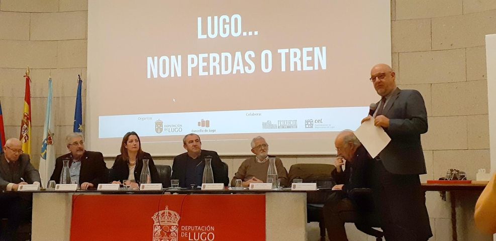 El Secretario General del Eixo Atlántico confía en que “Galicia no pierda el tren” y que las conexiones diseñadas entre Galicia y Europa se concreten en plazo e inversiones