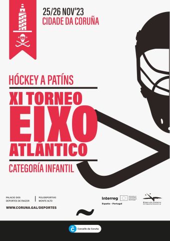 A Coruña acogerá el 25 y 26 de noviembre a XI edición del Torneo del Eixo Atlántico de hóckey a patines