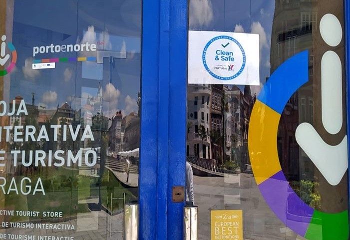 Posto de Turismo de Braga já tem selo Clean & Safe