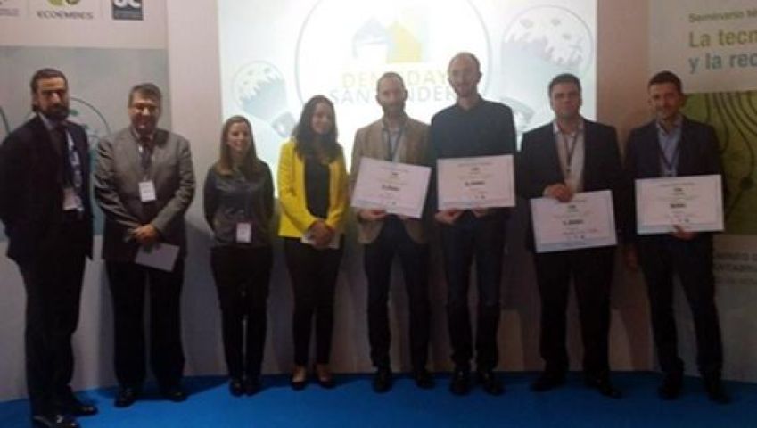 Técnico de Eixoecologia, galardonado con el premio Demoday Santander