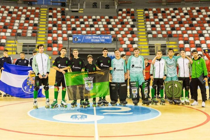 O equipo de Valongo acada a victoria no VII Torneo Eixo Atlántico de Hóckey a patíns