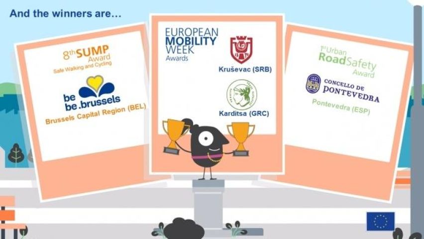 Pontevedra gaña o primeiro Urban Road Safety Award da Unión Europea
