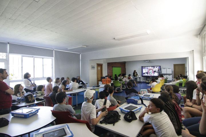Estudiantes de Ribeira participan en un intercambio en Vila Real promovido por el Eixo Atlántico