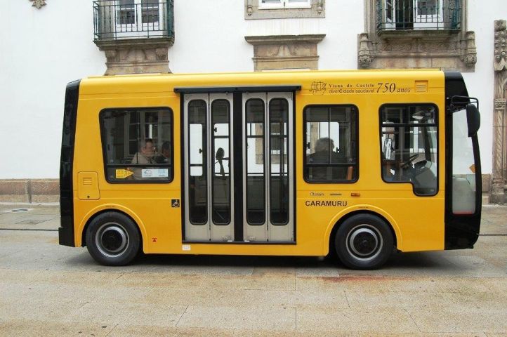 Mini-autobuses eléctricos de Viana do Castelo xa transportaron a máis de medio millón de pasaxeiros
